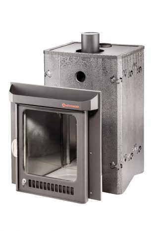 Дровяная печь для бани Ферингер Квадра Стандарт до 25 м³