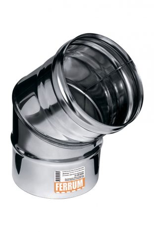 Колено угол 135° (430/0,8 мм) D115 Ferrum